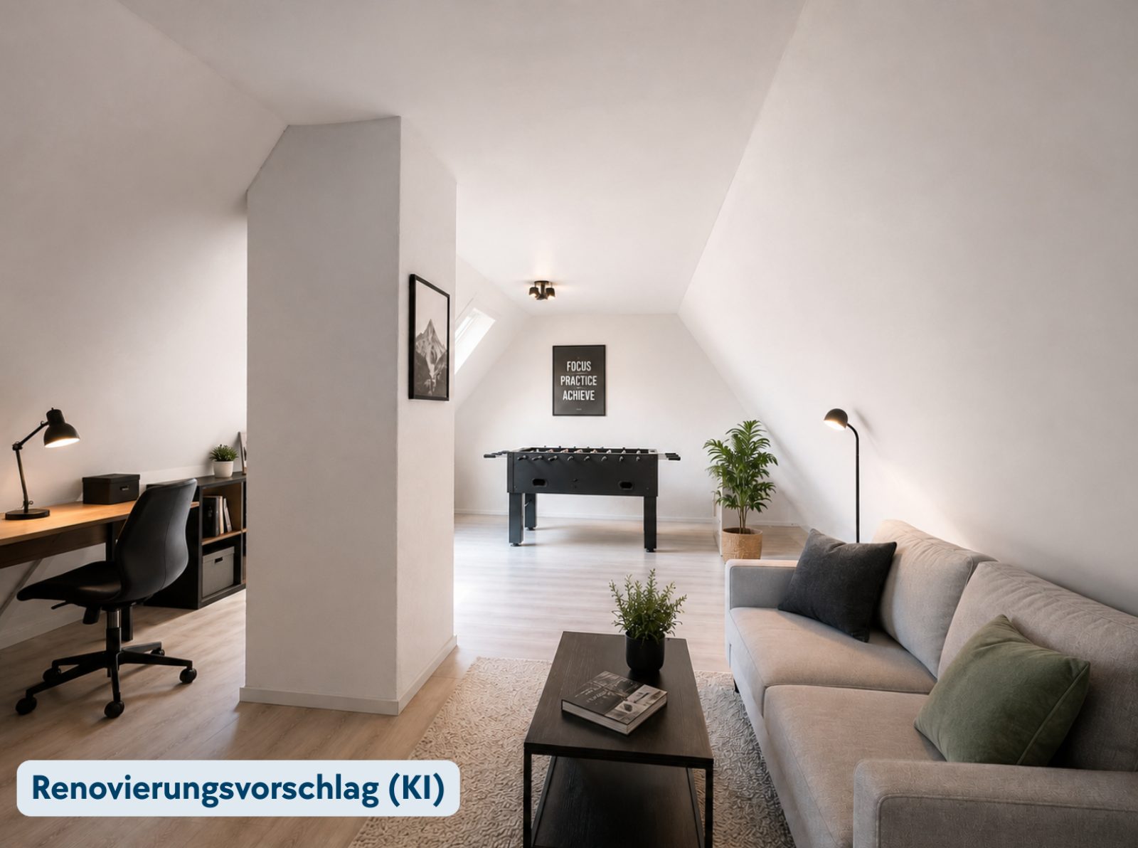 Staging Dachgeschoss