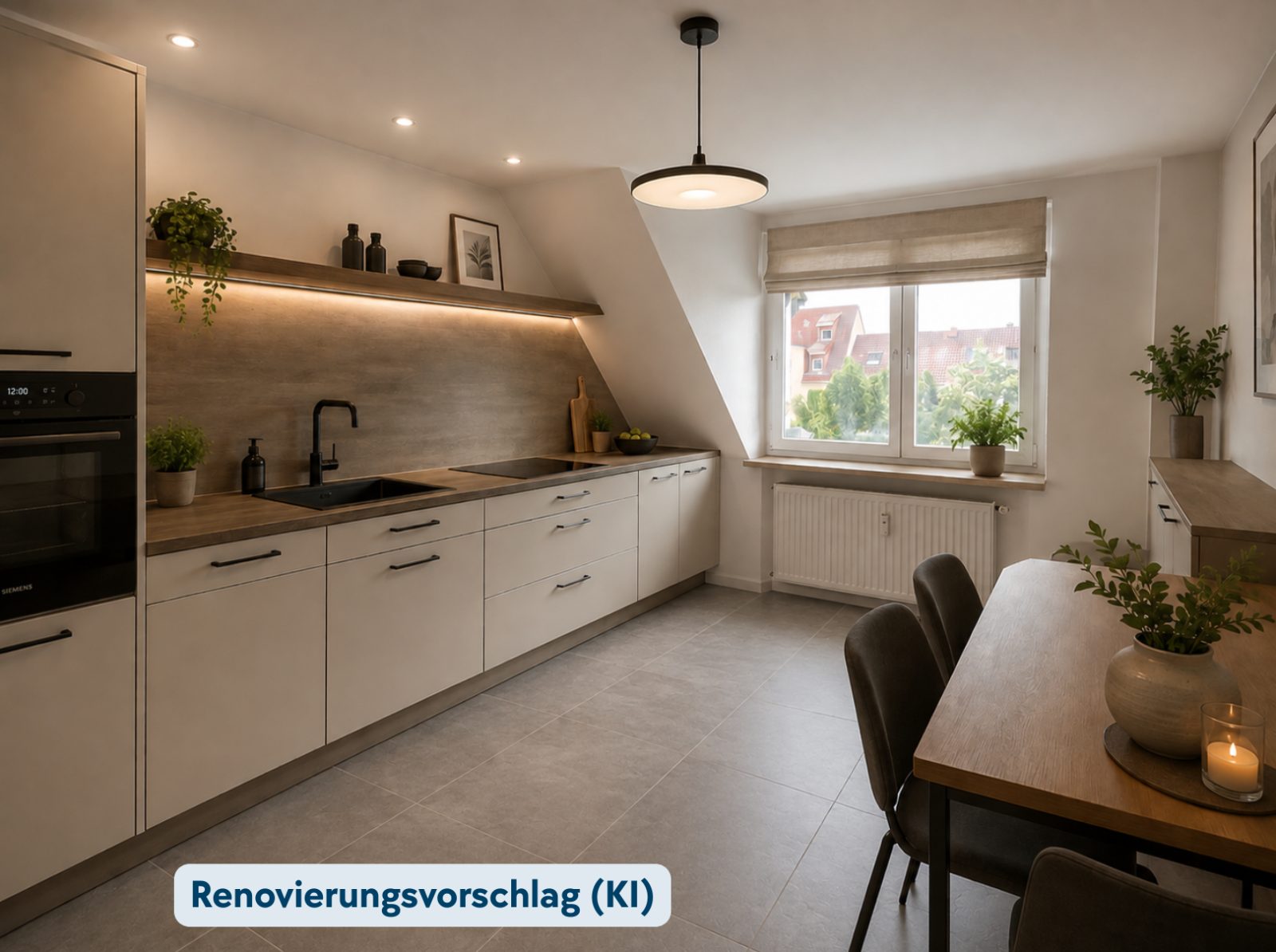 Staging Küche (Obergeschoss)